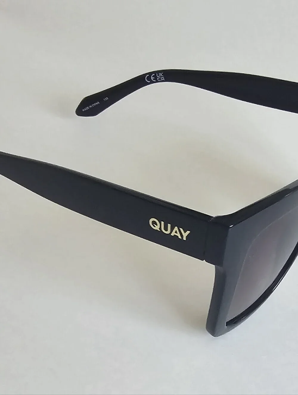 Quay Icy 52mm Gradient Square Sunglasses